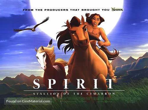 Spirit: Stallion of the Cimarron - British Movie Poster