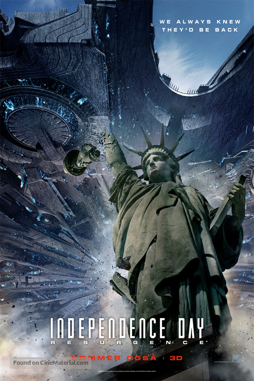 Independence Day: Resurgence - Danish Movie Poster