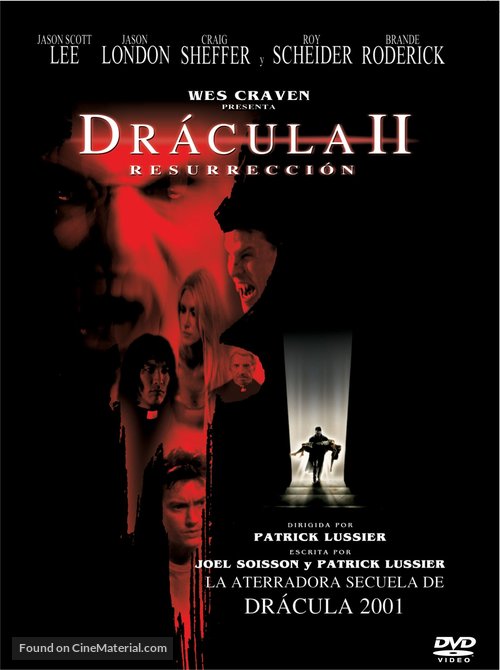 Dracula II: Ascension - Spanish DVD movie cover