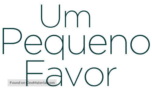 A Simple Favor - Brazilian Logo