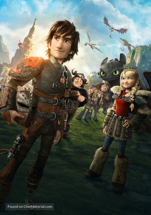 How to Train Your Dragon 2 (2014) key art