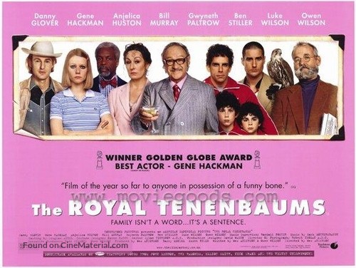 The Royal Tenenbaums - British Movie Poster