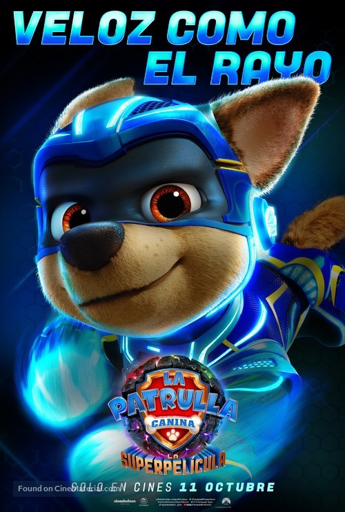 PAW Patrol: The Mighty Movie - Spanish Movie Poster