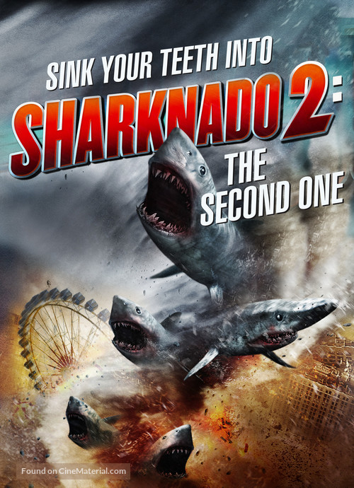 MOVIE POSTER Poster Print Art A0 A1 A2 A3 ZZ043 SHARKNADO 2 THE SECOND ONE 