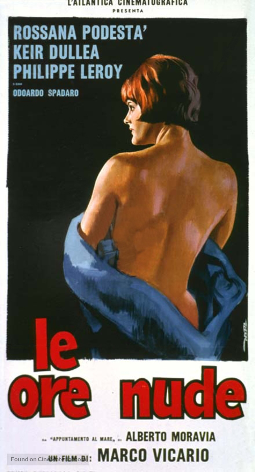 Le ore nude - Italian Movie Poster