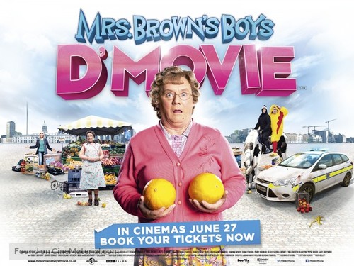 Mrs. Brown's Boys D'Movie - British Movie Poster