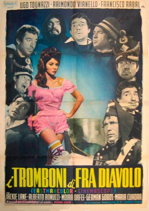 I tromboni di Fra Diavolo - Italian Movie Poster