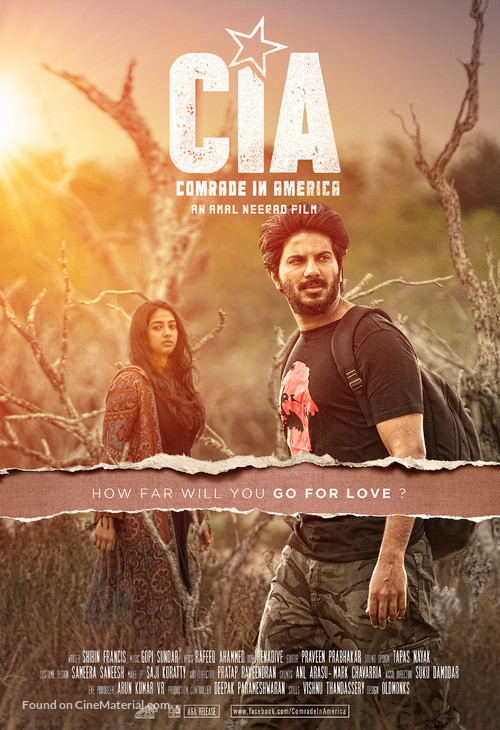 CIA: Comrade in America - Indian Movie Poster