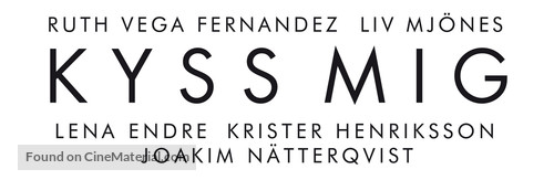 Kyss mig - Swedish Logo