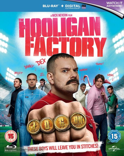 The Hooligan Factory - British Blu-Ray movie cover