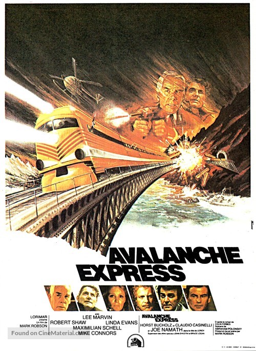 Avalanche Express - French Movie Poster