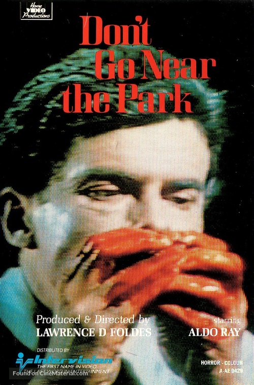 Don&#039;t Go Near the Park - VHS movie cover