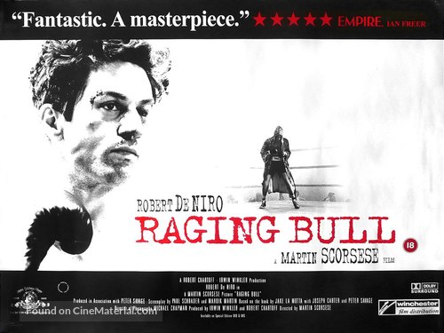 Raging Bull - British Movie Poster