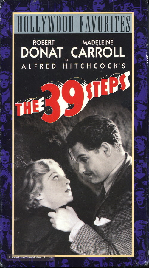 The 39 Steps - VHS movie cover