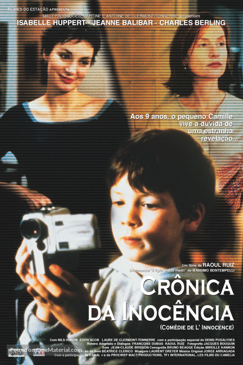 Com&eacute;die de l&#039;innocence - Brazilian Movie Poster