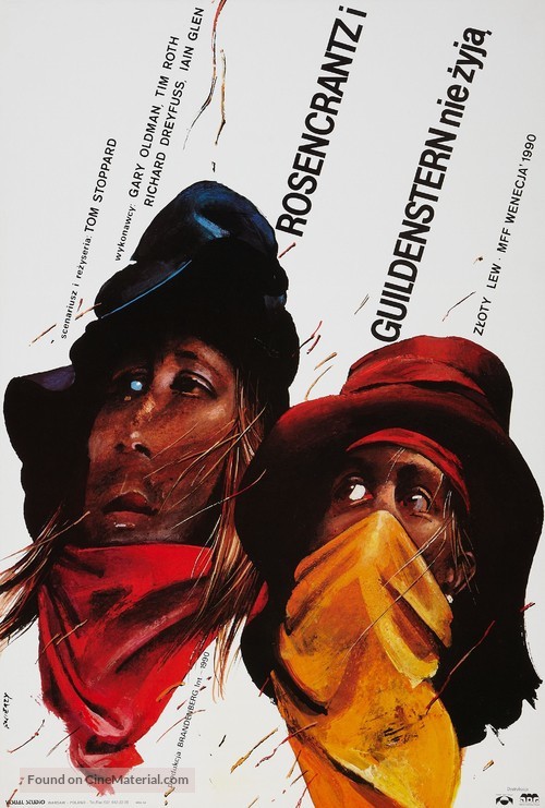 Rosencrantz &amp; Guildenstern Are Dead - Polish Movie Poster