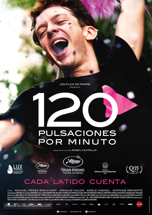 120 battements par minute - Spanish Movie Poster