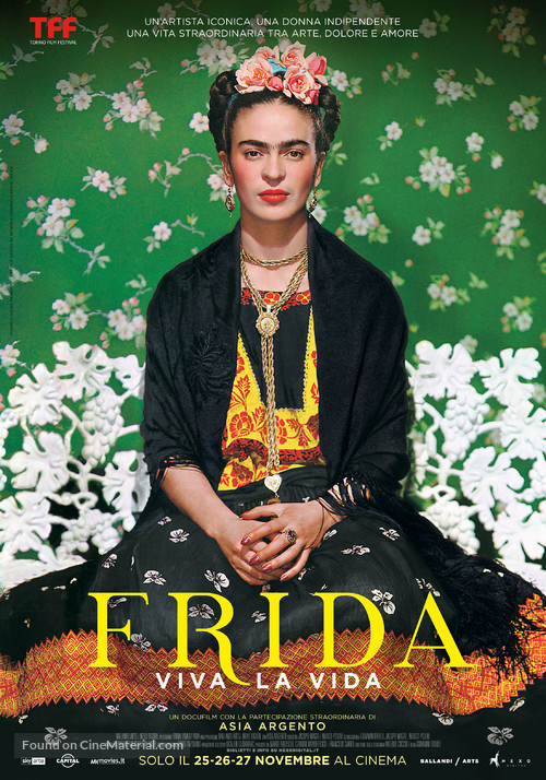 Frida - Viva la vida - Italian Movie Poster