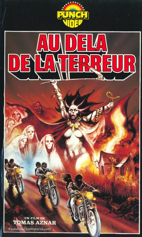 M&aacute;s all&aacute; del terror - French VHS movie cover