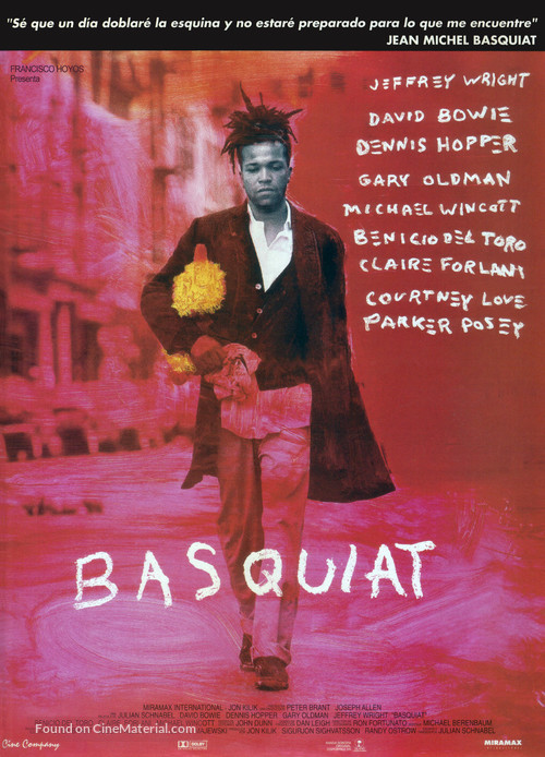 Basquiat - Spanish Movie Poster