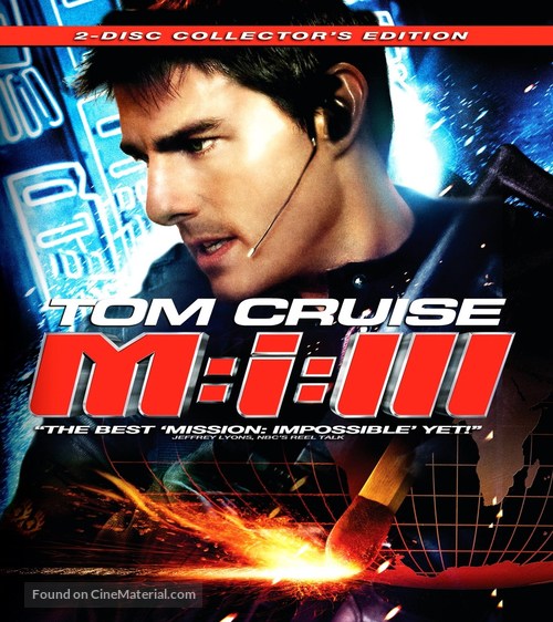Mission: Impossible III - Blu-Ray movie cover
