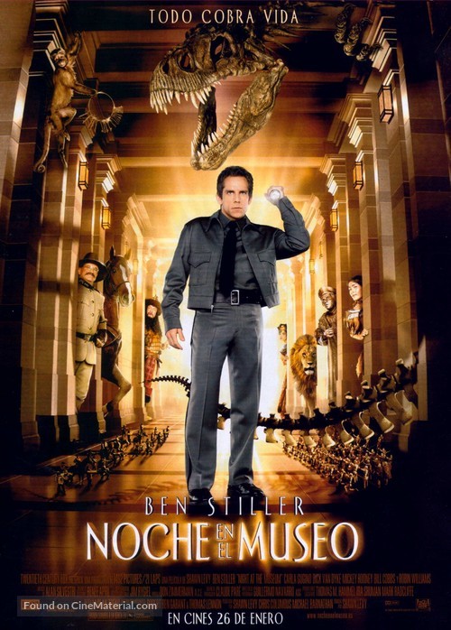 Night at the Museum - Spanish Movie Poster