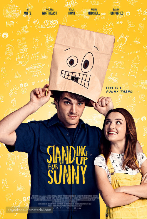 Standing Up for Sunny - Australian Movie Poster