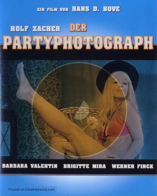 Der Partyphotograph - German Movie Cover