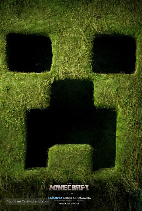 A Minecraft Movie - Turkish Movie Poster