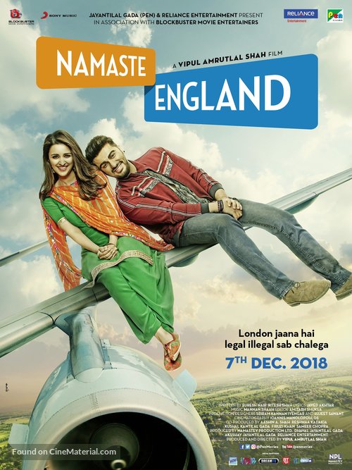 Namastey England - Indian Movie Poster