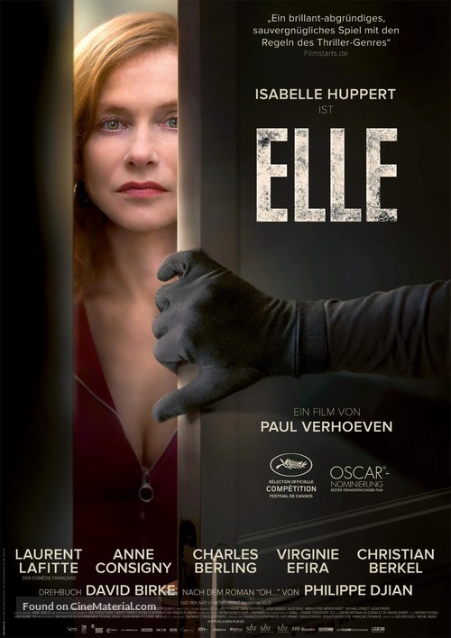 Elle - German Movie Poster