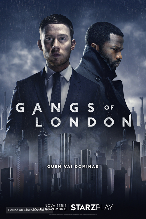 &quot;Gangs of London&quot; - Brazilian Movie Poster