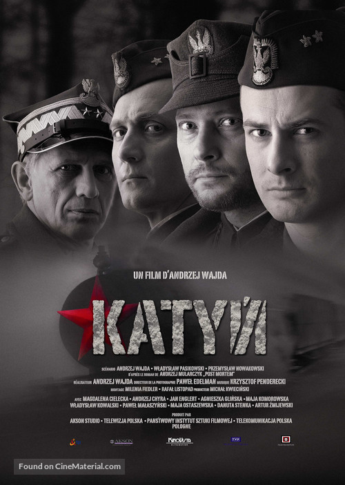 Katyn - French Movie Poster