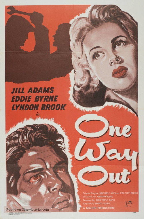 One Way Out - British Movie Poster