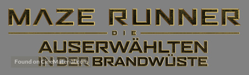 Maze Runner: The Scorch Trials - German Logo