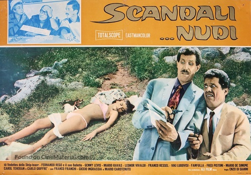 Scandali nudi - Italian Movie Poster