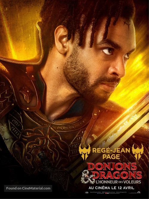 Dungeons &amp; Dragons: Honor Among Thieves - French Movie Poster