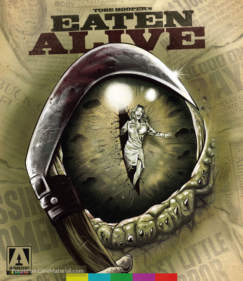Eaten Alive - Blu-Ray movie cover