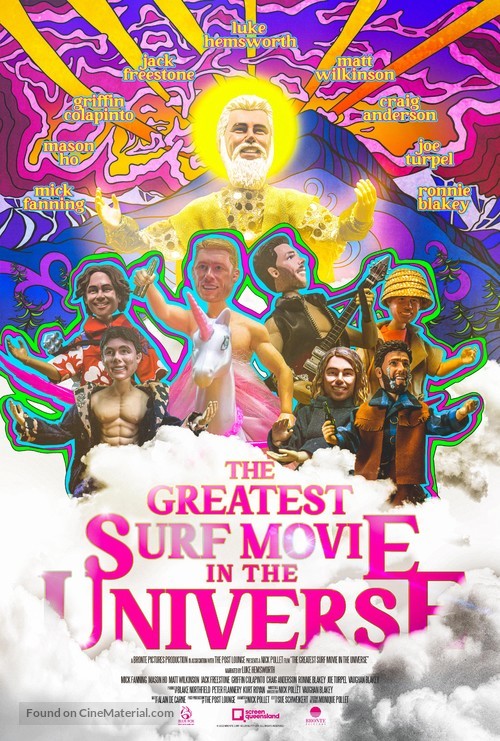 The Greatest Surf Movie in the Universe - Australian Movie Poster