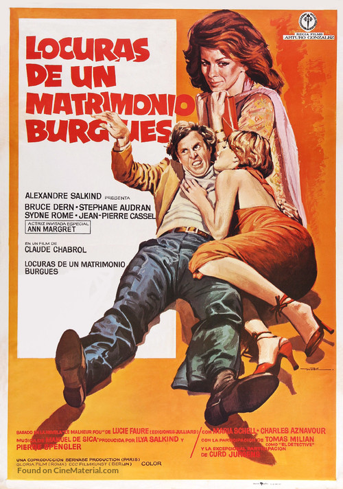 Folies bourgeoises - Spanish Movie Poster