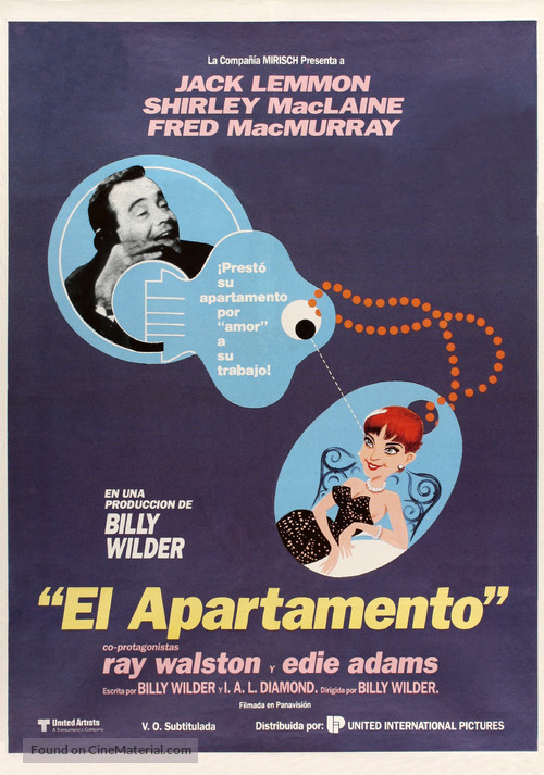 The Apartment - Spanish Movie Poster