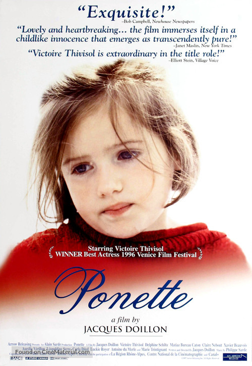 Ponette - Movie Poster