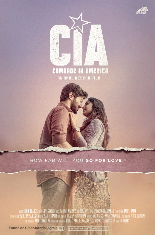 CIA: Comrade in America - Indian Movie Poster