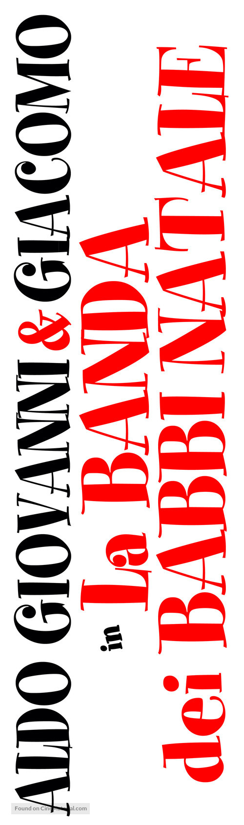 La banda dei babbi natale - Italian Logo