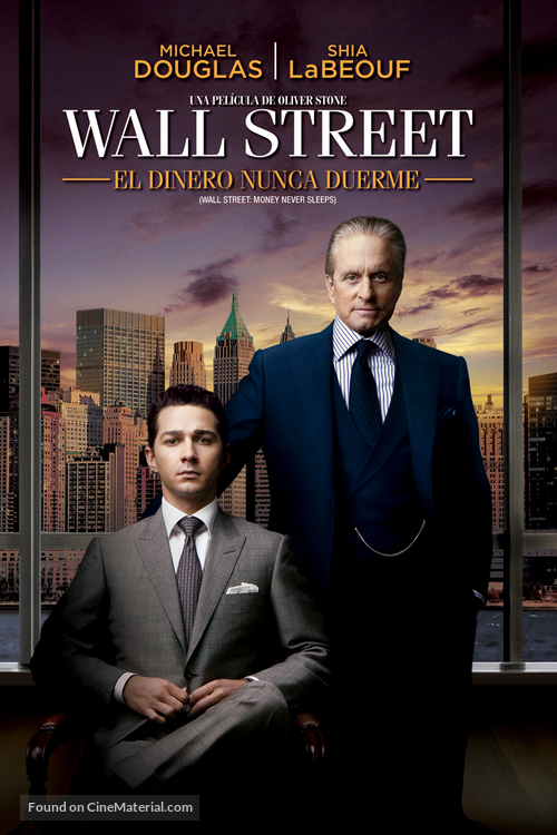 Wall Street: Money Never Sleeps - Argentinian Movie Cover