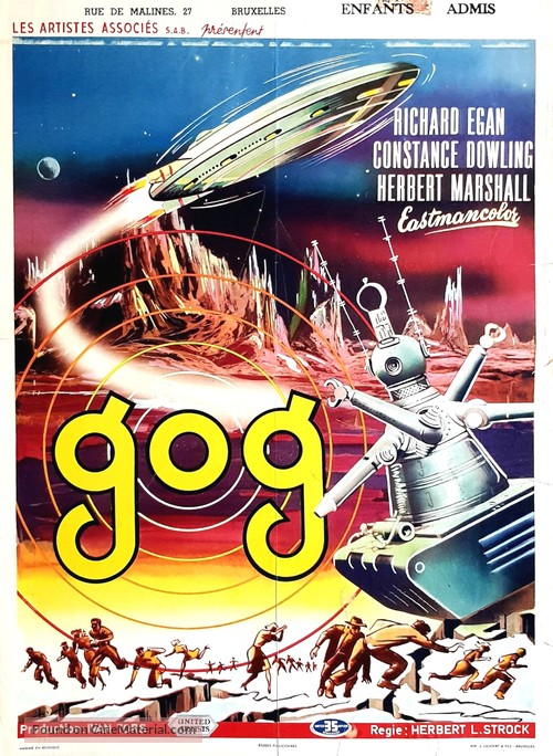 Gog - Belgian Movie Poster