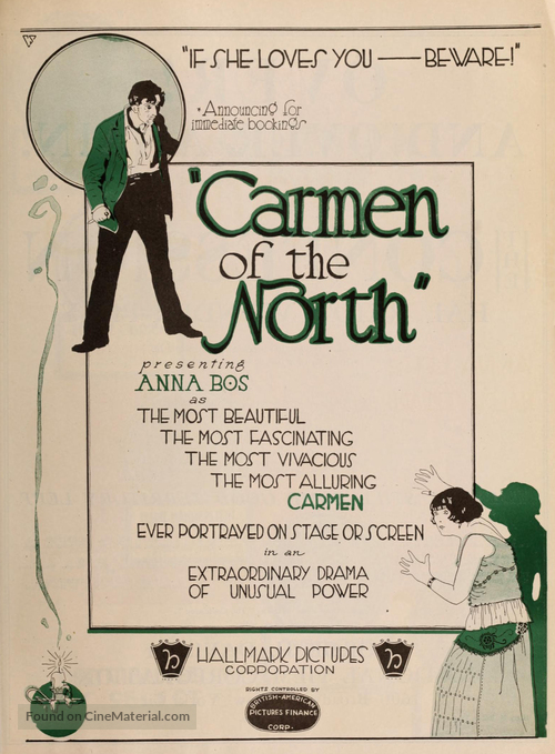 Een Carmen van het Noorden - Movie Poster