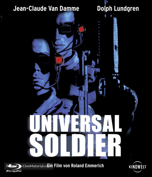 Universal Soldier - German Blu-Ray movie cover