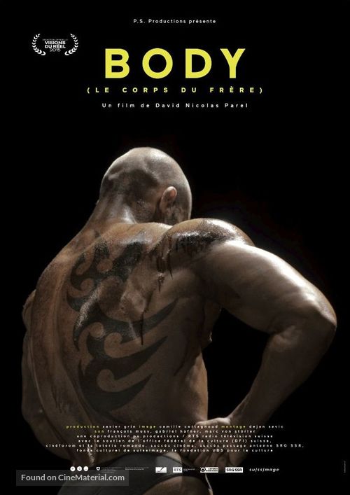 Body, le corps du fr&egrave;re - Swiss Movie Poster