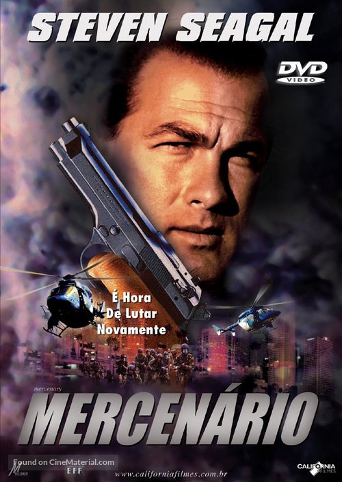 Mercenary for Justice - Brazilian DVD movie cover